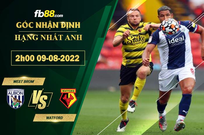 Fb88 soi kèo trận đấu West Brom vs Watford