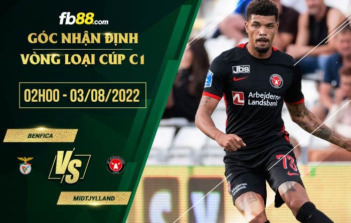 fb88 tỷ lệ kèo nhà cái Benfica vs Midtjylland