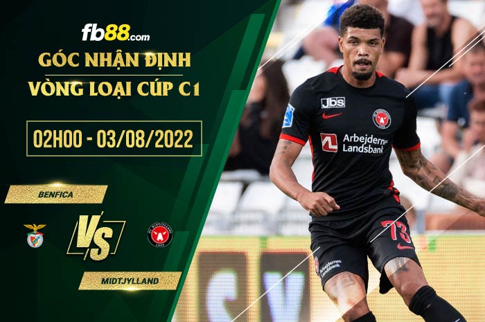 fb88 tỷ lệ kèo nhà cái Benfica vs Midtjylland