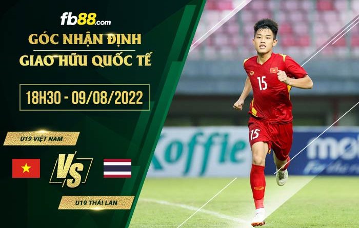 fb88 tỷ lệ kèo nhà cái Việt Nam U19 vs Thái Lan U19