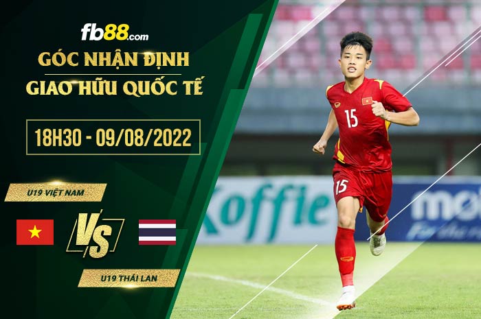 fb88 tỷ lệ kèo nhà cái Việt Nam U19 vs Thái Lan U19