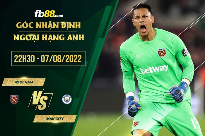 fb88 tỷ lệ kèo nhà cái West Ham vs Man City