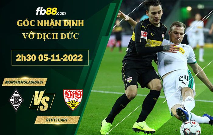 Fb88 soi kèo trận đấu Monchengladbach vs Stuttgart