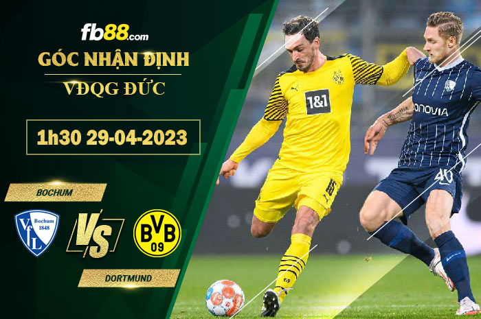 Fb88 soi kèo trận đấu Bochum vs Dortmund