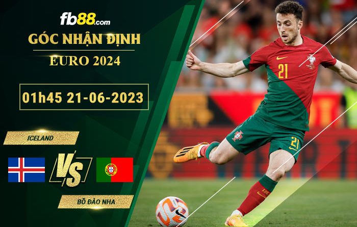 Fb88 soi kèo trận đấu Iceland vs Bồ Đào Nha