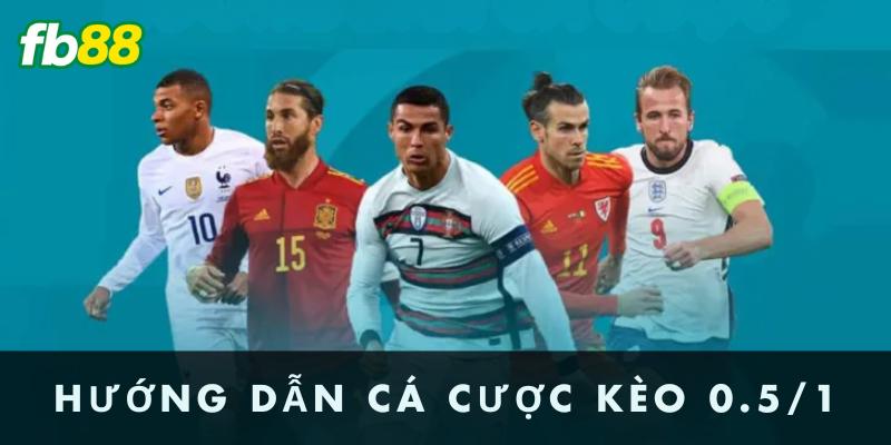 Hướng dẫn cá cược kèo 0.5/1